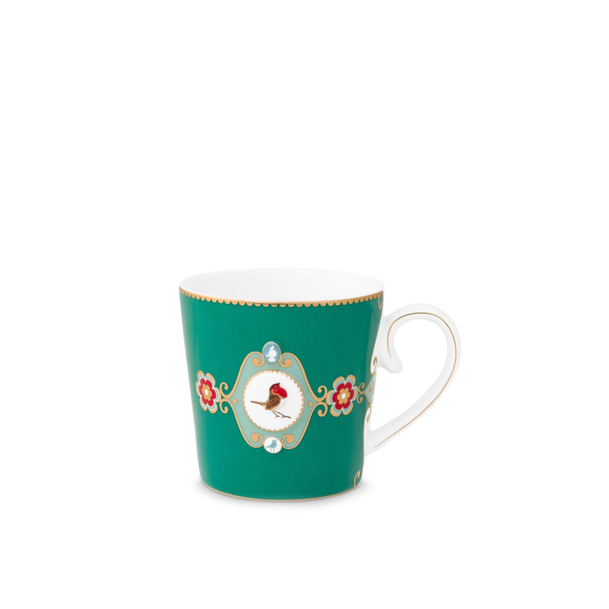 Pip Studio Love Birds Medallion Mug Set 250 ML 1x2