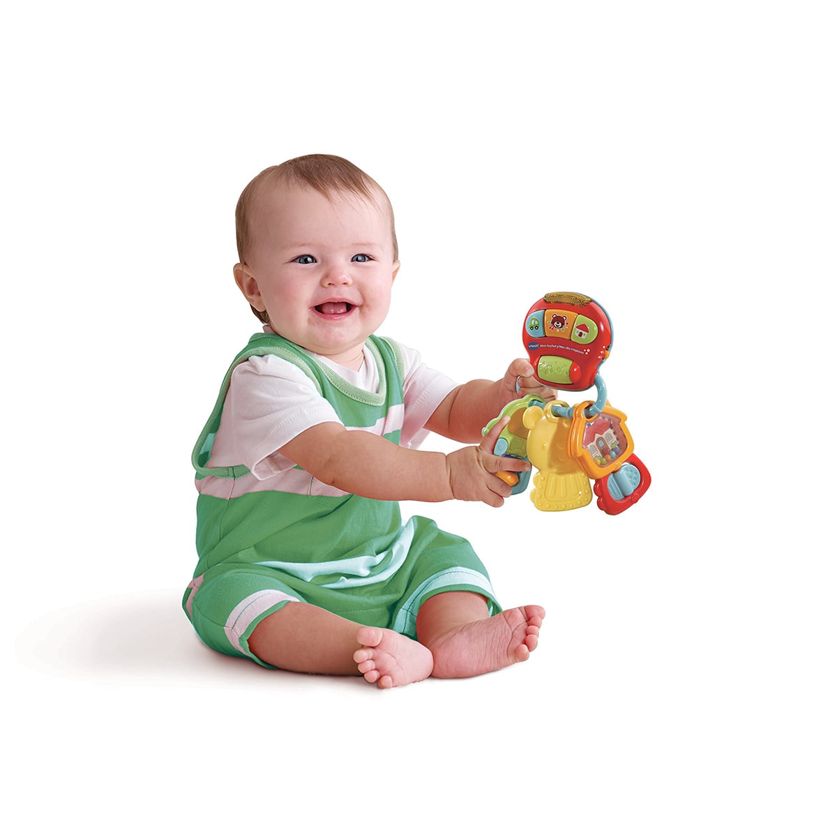 VTech Baby Drive & Discover Electronic Keyring With Three Intereactive Keys - Image 6