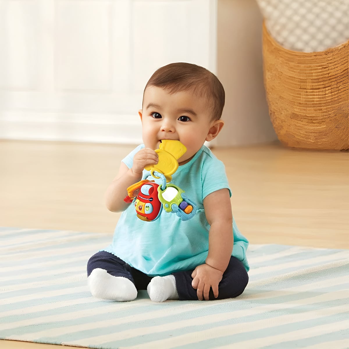 VTech Baby Drive & Discover Electronic Keyring With Three Intereactive Keys - Image 7