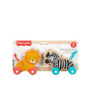 ხის საგორავებელი სათამაშოების ნაკრები 1x2 Fisher-Price