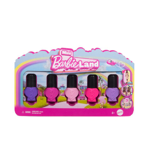 საიდუმლო ფიგურები ბარბი 3.8 სმ 1x5 Nail Polish Mini BarbieLand Fashionistas Barbie Mattel