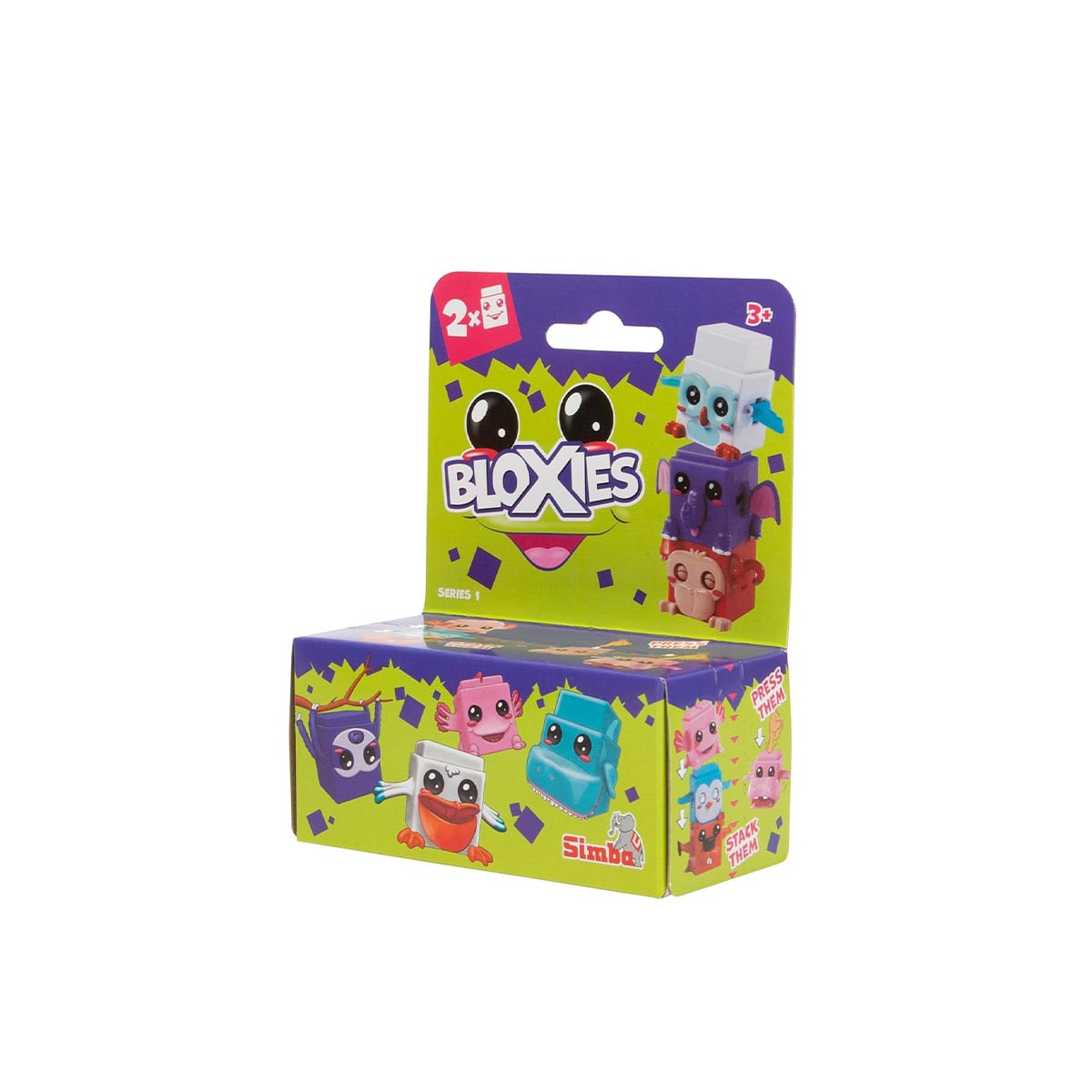 საიდუმლო ფიგურა კუბები 1x2 Bloxies Simba