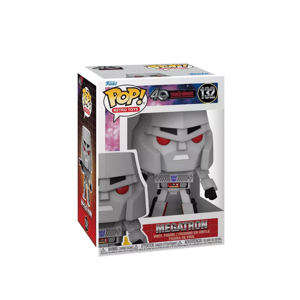 Funko Pop Retro Toys Transformers G1 Megatron Figure 9.5 CM