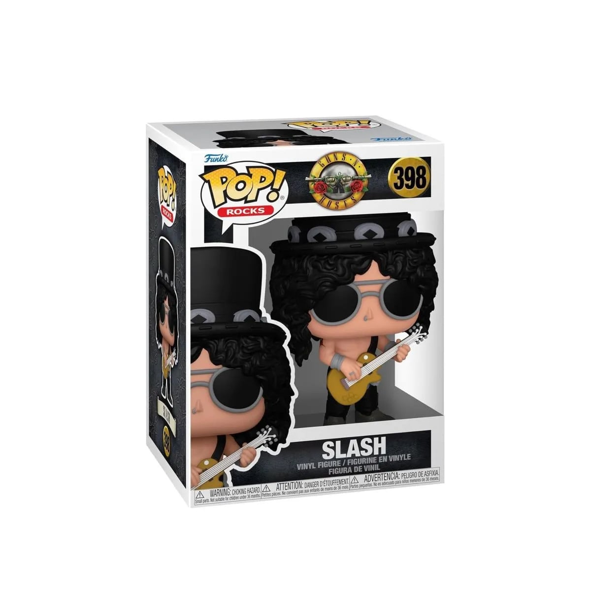 ფიგურა 9.5 სმ Slash Guns N Roses Rocks Pop Funko