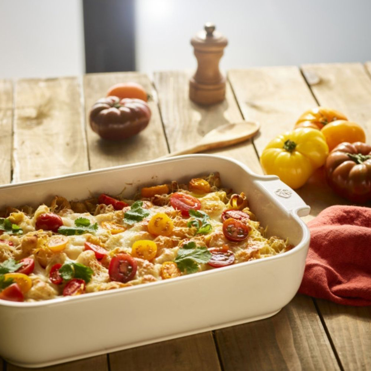 საცხობი ფორმა კერამიკის 22x12 სმ Ecru Appolia Peugeot Saveurs - Image 3