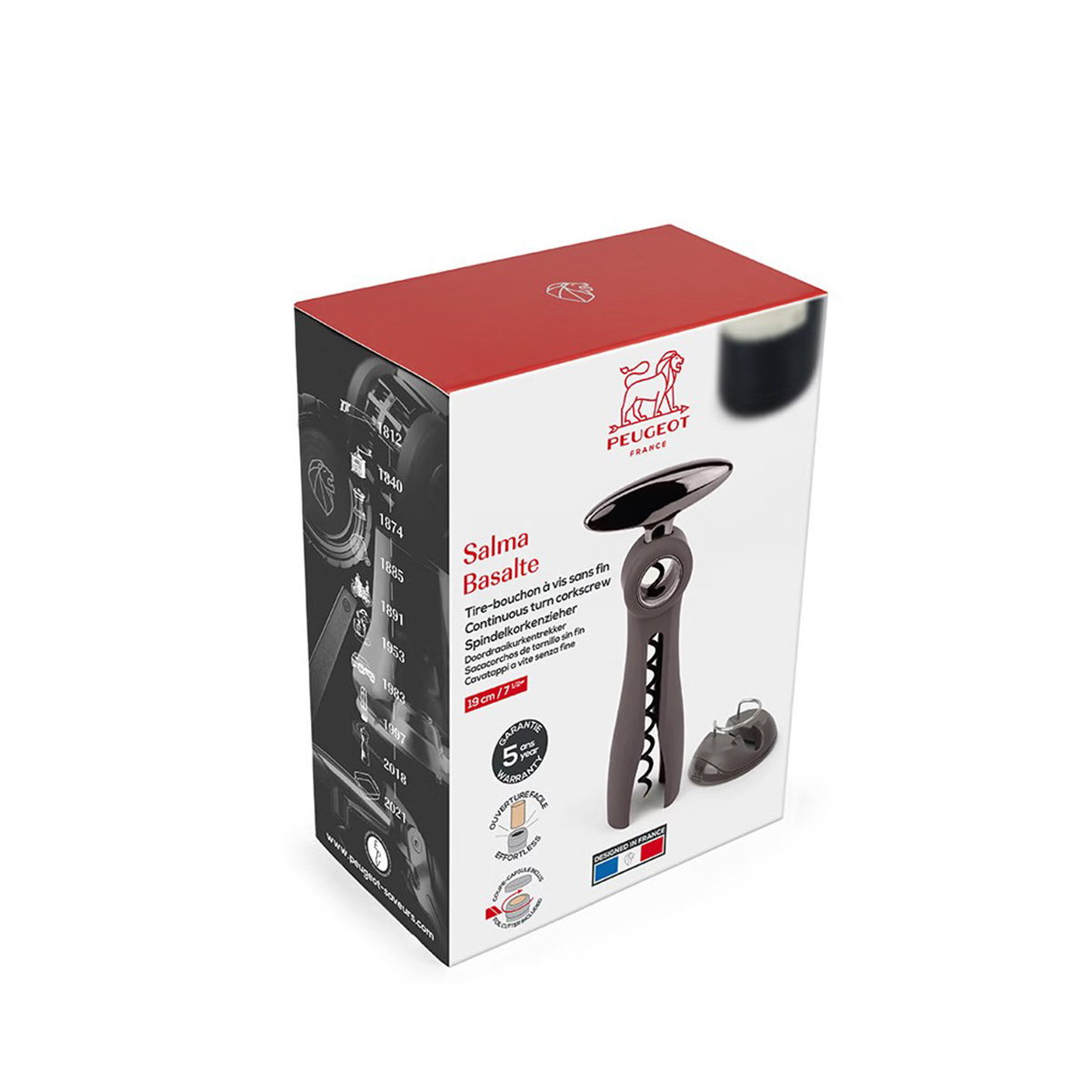 Peugeot Saveurs Salma Corkscrew With Foil-cutter - Image 4