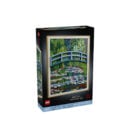 კუბიკების ნაკრები 3179 ერთეული Claude Monet – Bridge over a Pond of Water Lilies Art Lego 31220