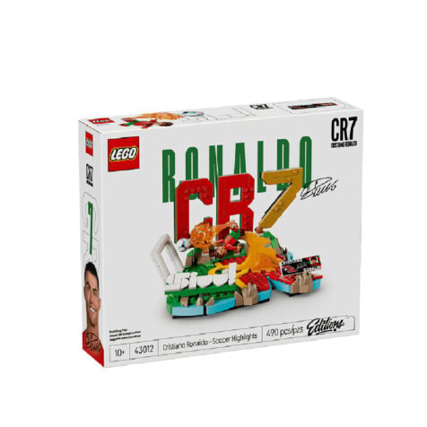 კუბიკების ნაკრები 490 ერთეული Cristiano Ronaldo – Soccer Highlights Editions Lego 43012