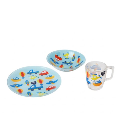 საბავშვო ჭურჭლის ნაკრები 1×3 Gobites Luminarc