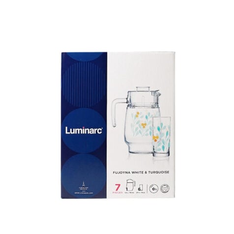 Luminarc Fujoyna Jug With Glasses Set 1x7