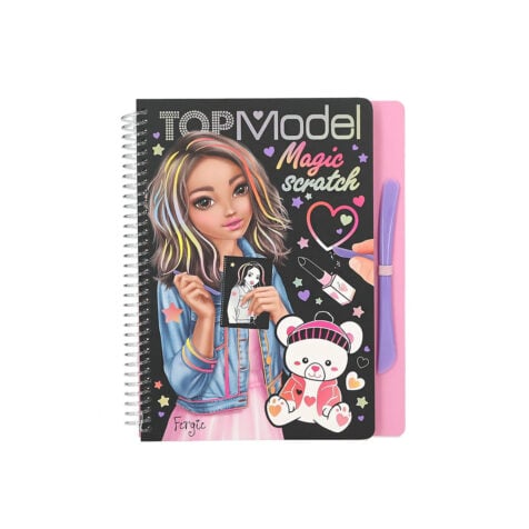 სადიზაინერო ალბომი გადასაფხეკი ფურცლებით TOP Model