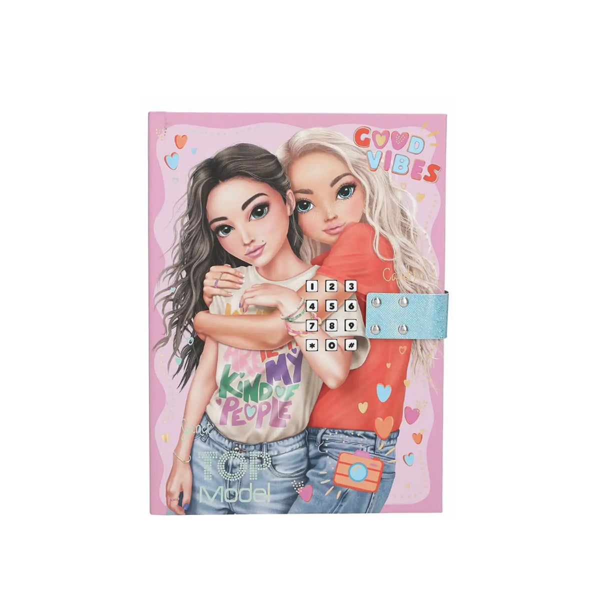 TOP Model Good Vibes Secret Code Diary with Sound And Code
