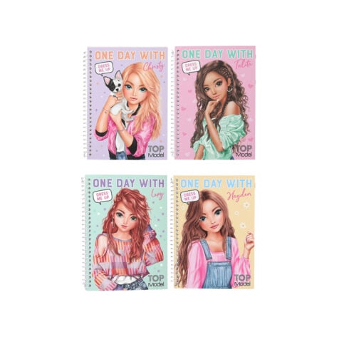 სადიზაინერო ალბომი სტიკერებით TOP Model