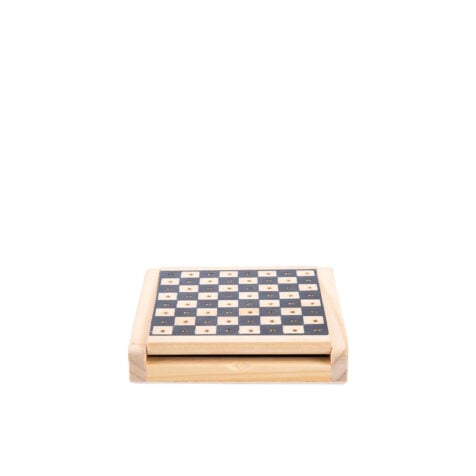 Engelhart-Wooden Chess Set Foldable 12x12 CM
