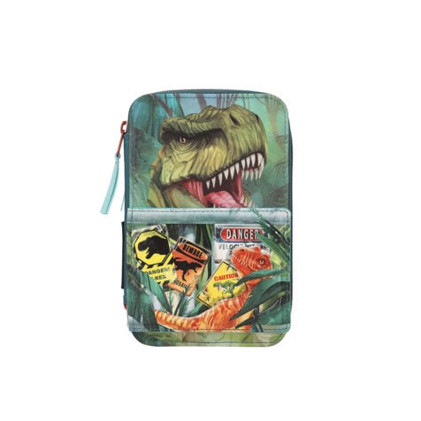 პენალი სამგანყოფილებიანი აქსესუარებით Dino World TOP Model