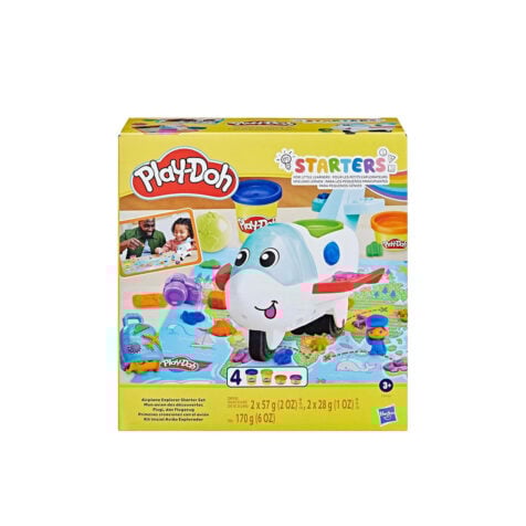 საძერწი ნაკრები თვითმფრინავი Play-doh Airplane Explorer Starter Set Play Set Hasbro