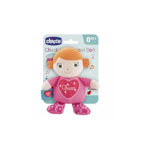 Chicco First Love Cuddly Doll Charlotte Musical