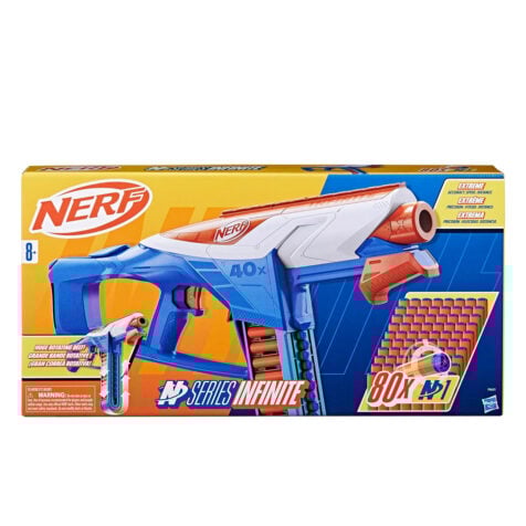 Hasbro Nerf N Series Infinite Blaster With 80 Darts