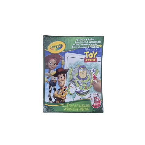 Crayola Disney Toy Story Coloring Kit With Stikers