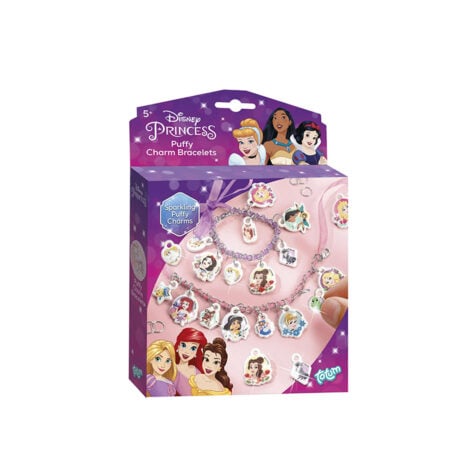 სამაჯურების ასაწყობი ნაკრები Charm Bracelets Princess Puffy Totum