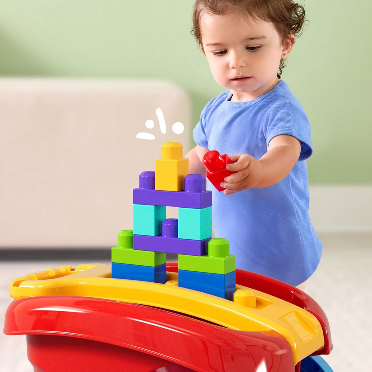 სათამაშო ურიკა 20 კუბიკით Fisher-Price - Image 3