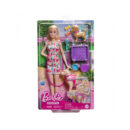 თოჯინა ბარბი ძაღლის ფიგურებით 30 სმ Barbie Mattel