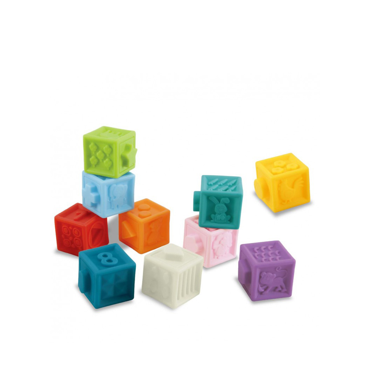 კუბიკების ნაკრები 1x10 Fisher-Price - Image 4