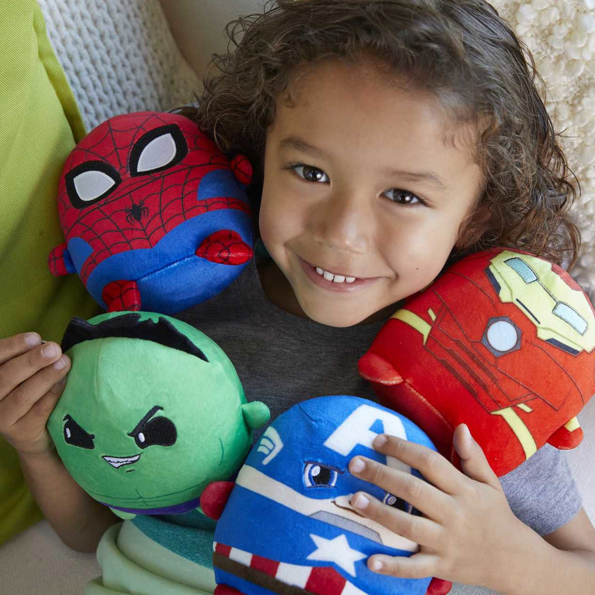 რბილი სათამაშო 13 სმ Hulk Cuutopia Marvel Mattel - Image 4