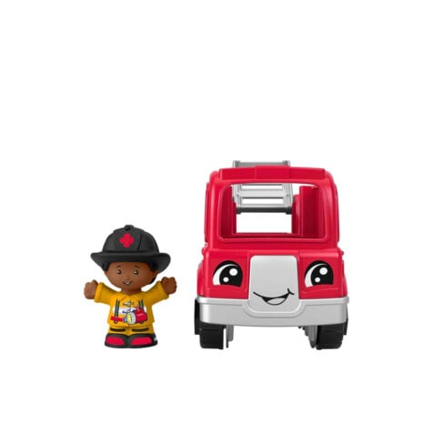 მცირე ზომის სახანძროს მანქანა ფიგურით Firetruck Little People Fisher-Price