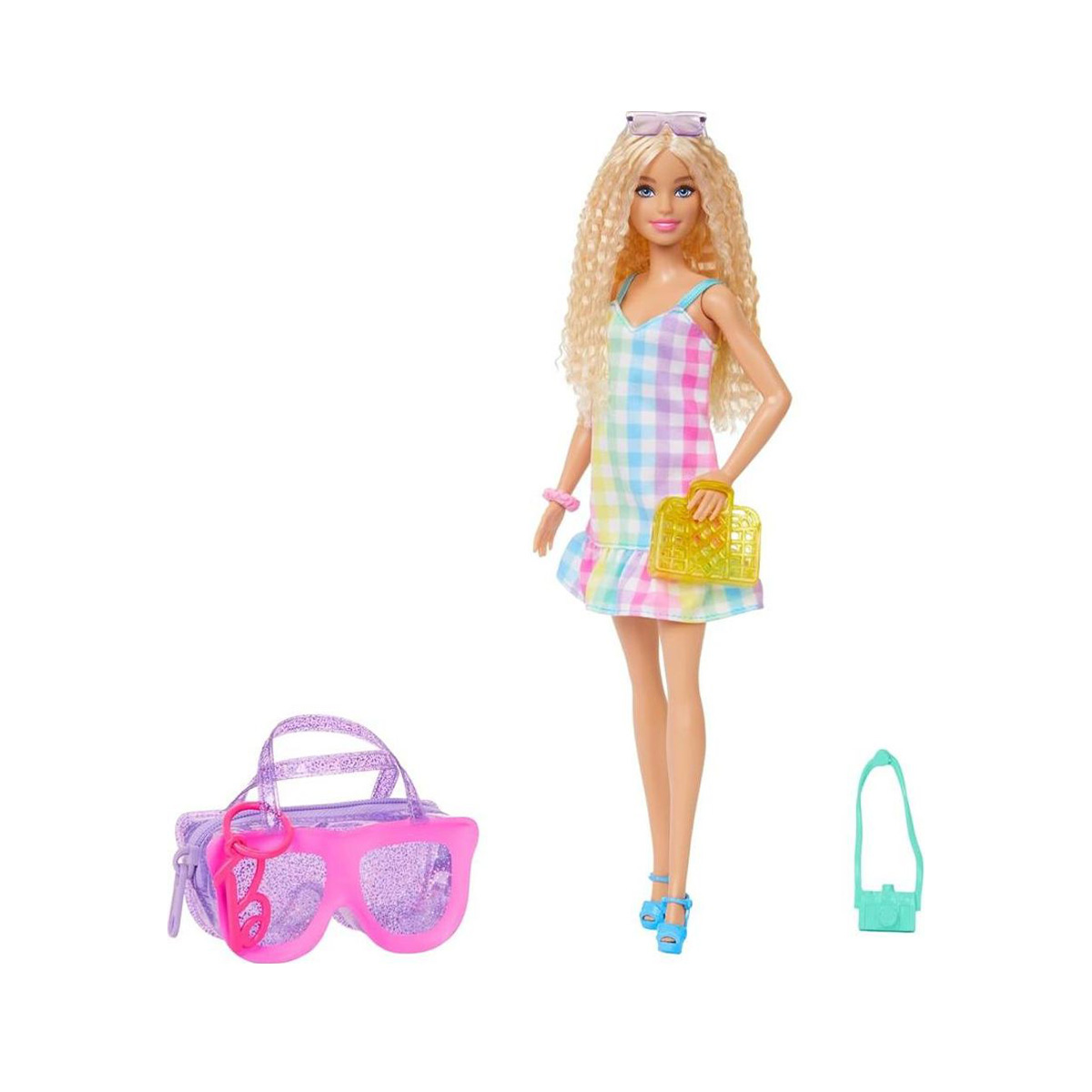 ბარბის აქსესუარები და ჩანთა საკიდით Barbie Mattel - Image 2