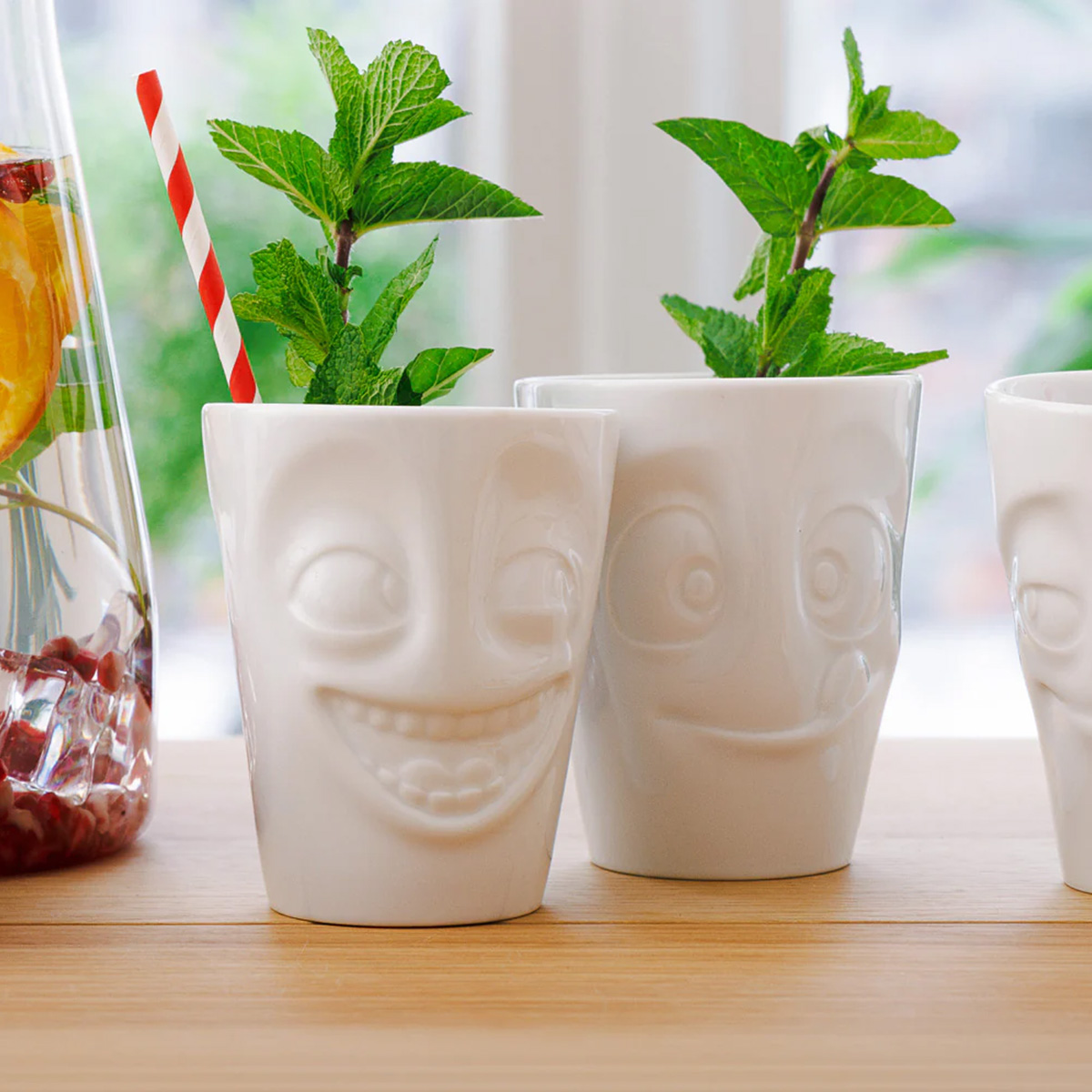 ჭიქა ფაიფურის 350 მლ 1x2 Joking & Tasty Face FIFTYEIGHT Products - Image 4