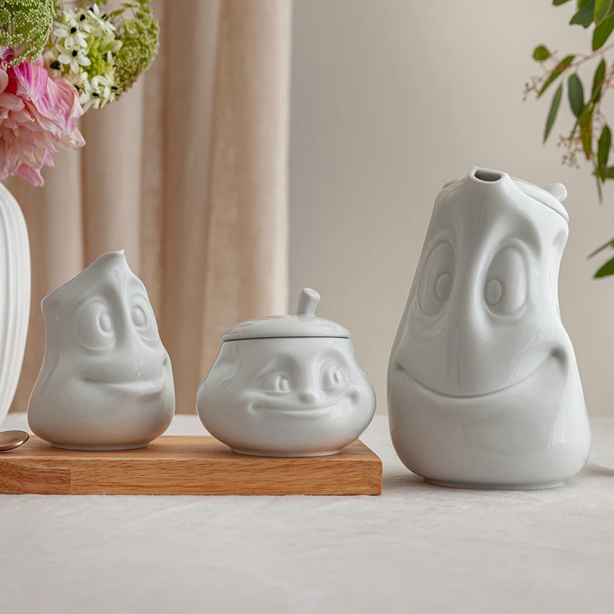 საშაქრე თავსახურით ფაიფურის 400 მლ Sweet Face Tassen FIFTYEIGHT Products - Image 4