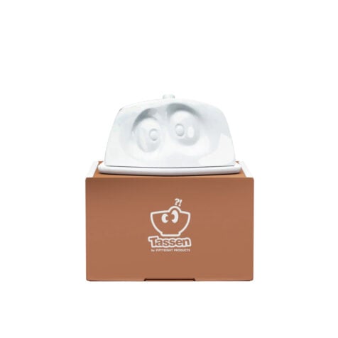 საკარაქე თავსახურით ფაიფურის 15.5x13 სმ Sweet Face Tassen FIFTYEIGHT Products