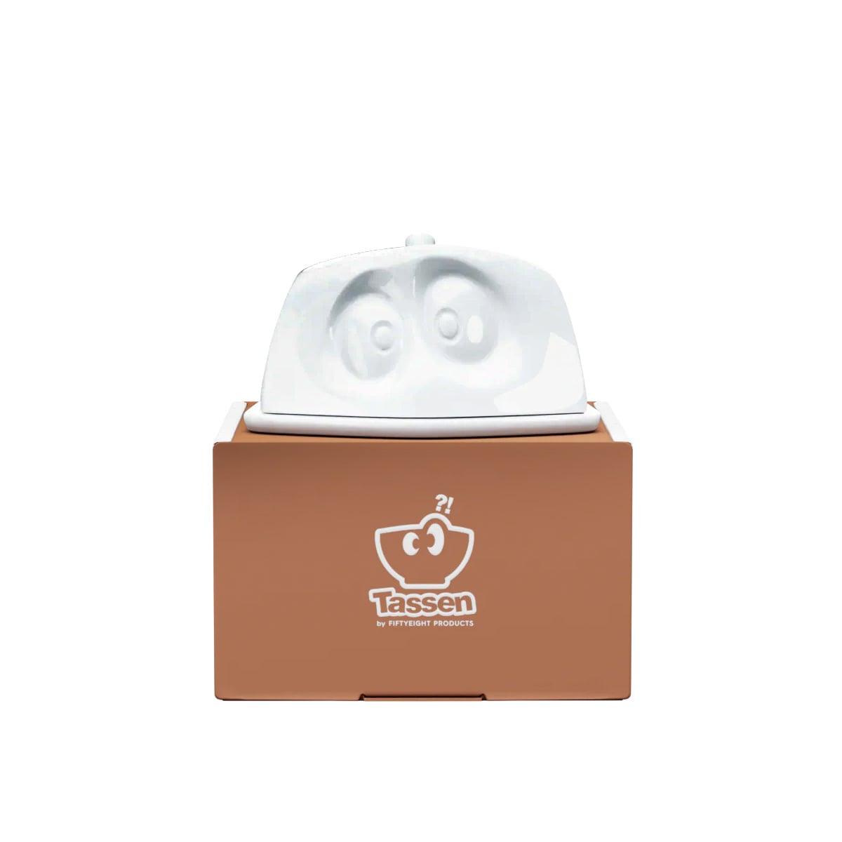 საკარაქე თავსახურით ფაიფურის 15.5x13 სმ Sweet Face Tassen FIFTYEIGHT Products