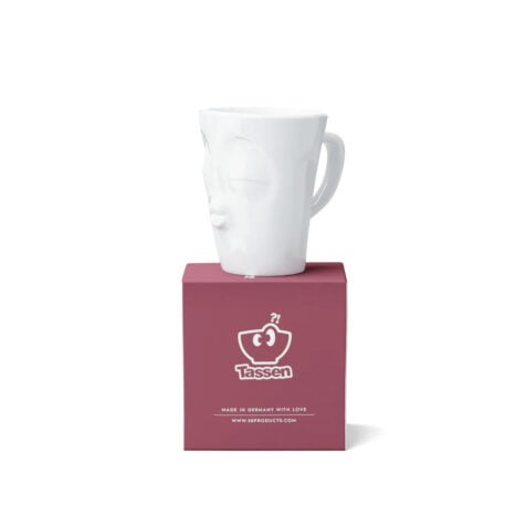 FIFTYEIGHT Products Tassen Coffee Mug Kissing Face 350 ML