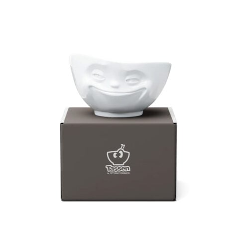 ფიალა ფაიფურის 1.0 ლ Grinning Face Tassen FIFTYEIGHT Products