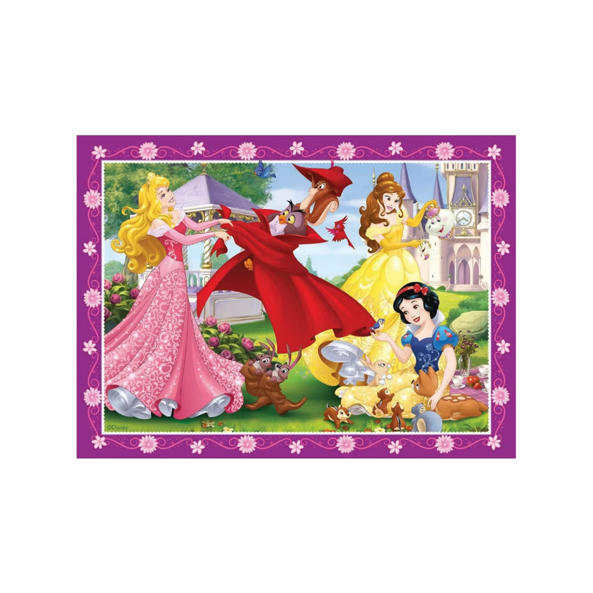 ფაზლი 12-16-20-24 ნაწილით 1x4 Disney Princess Ravensburger - Image 3