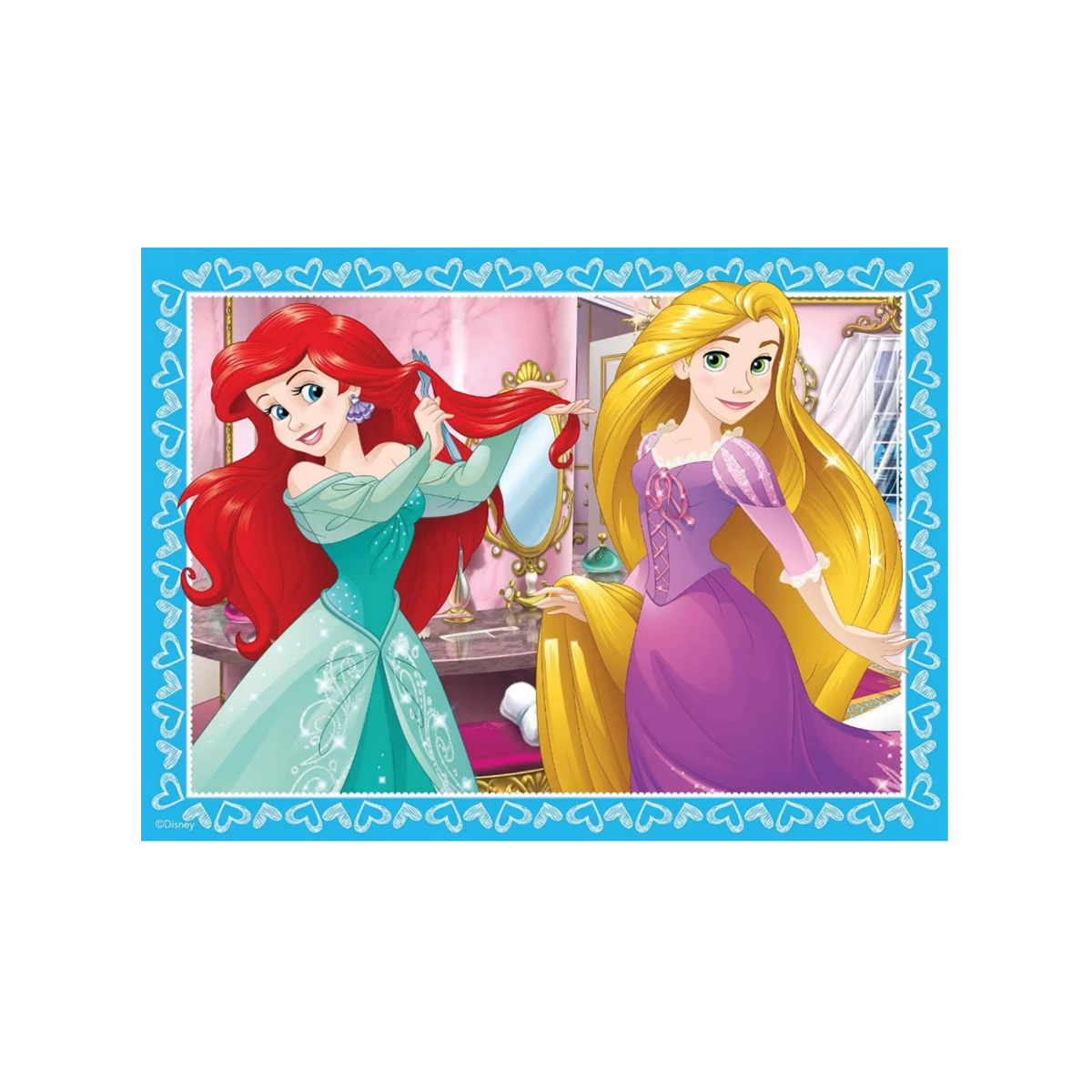 ფაზლი 12-16-20-24 ნაწილით 1x4 Disney Princess Ravensburger - Image 4