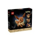 კუბიკების ნაკრები 587 ერთეული Eevee Pokémon Lego 72151