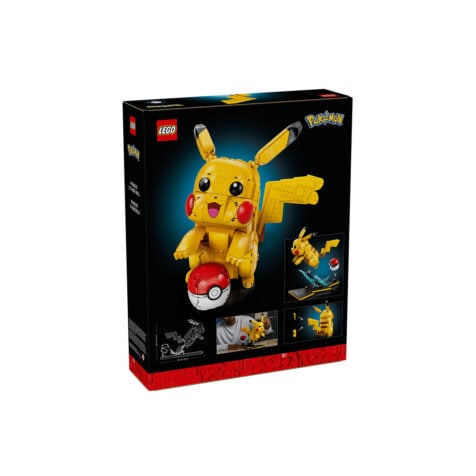 კუბიკების ნაკრები 2050 ერთეული Pikachu and Poké Ball Pokémon Lego 72152