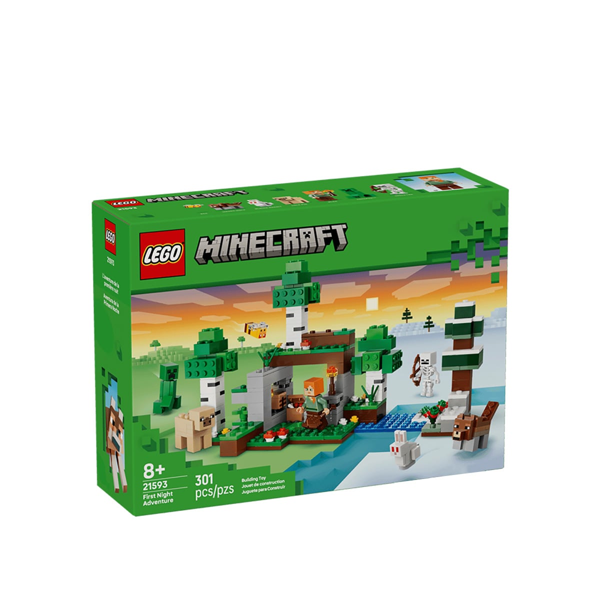 11514 Lego-Minecraft® First Night Adventure 301 Pieces
