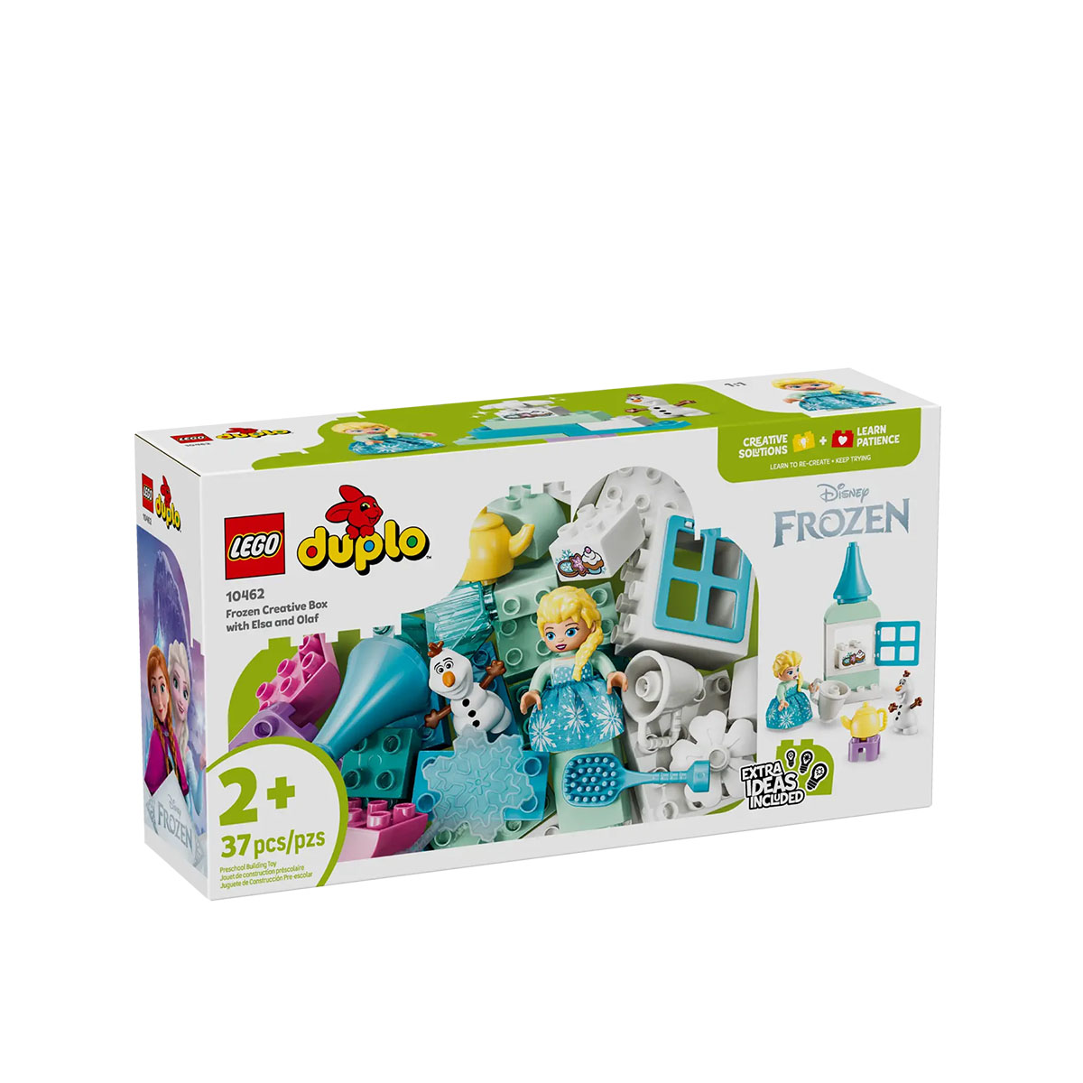 კუბიკების ნაკრები 37 ნაწილი Frozen Creative Box with Elsa and Olaf Duplo Lego 10462