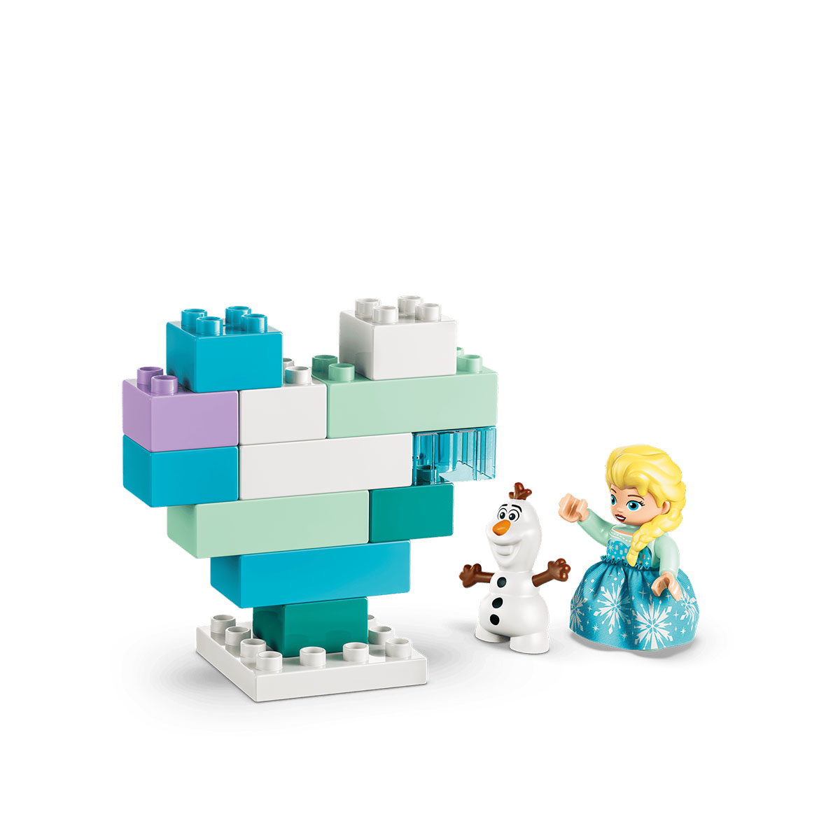კუბიკების ნაკრები 37 ნაწილი Frozen Creative Box with Elsa and Olaf Duplo Lego 10462 - Image 2