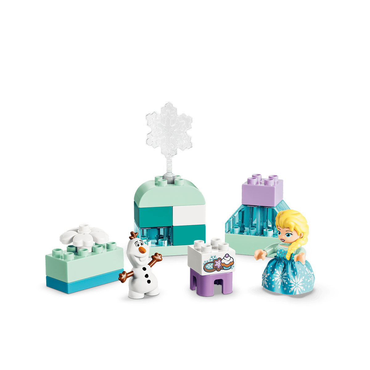 კუბიკების ნაკრები 37 ნაწილი Frozen Creative Box with Elsa and Olaf Duplo Lego 10462 - Image 5