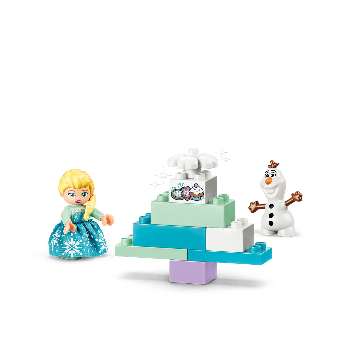 კუბიკების ნაკრები 37 ნაწილი Frozen Creative Box with Elsa and Olaf Duplo Lego 10462 - Image 4