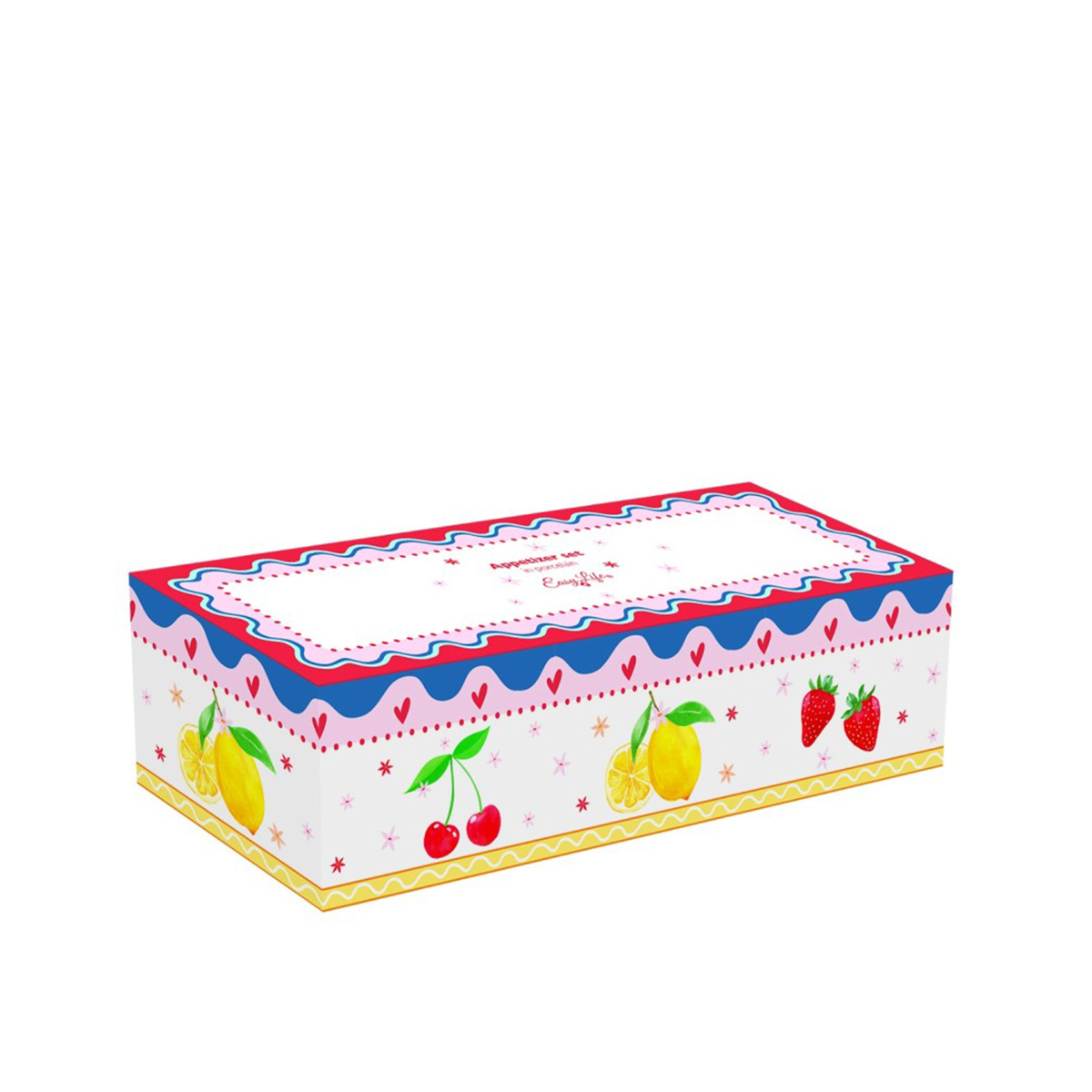 ნაკრები ფიალების ლანგრით 10x5 სმ 1x3 Fruit Mania Easy Life - Image 2