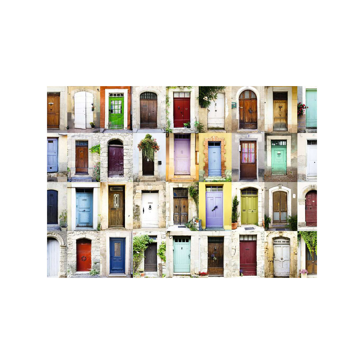 Ravensburger Beautiful Doors in the Provence region of France Puzzle 1000 Pieces - Image 2