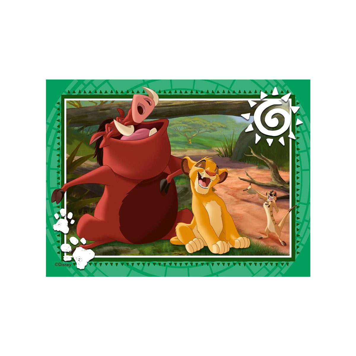 ფაზლი 12-16-20-24 ნაწილით The Lion King Ravensburger - Image 2
