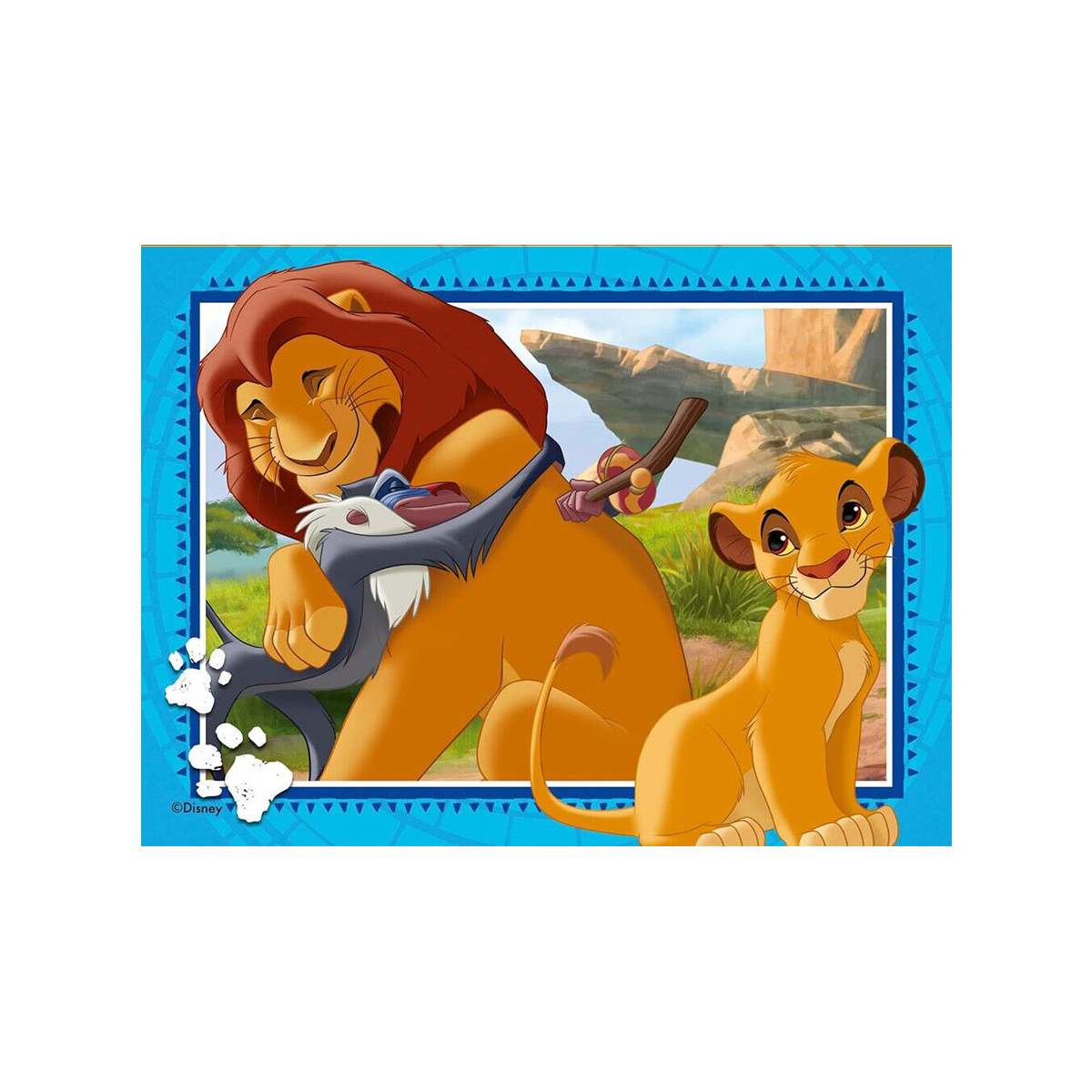 ფაზლი 12-16-20-24 ნაწილით The Lion King Ravensburger - Image 3