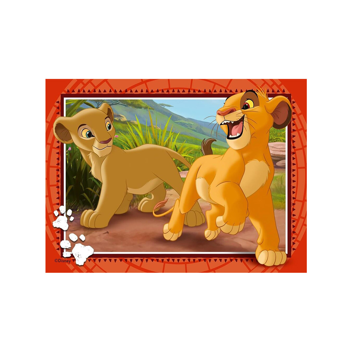 ფაზლი 12-16-20-24 ნაწილით The Lion King Ravensburger - Image 5